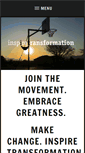 Mobile Screenshot of inspire-transformation.org